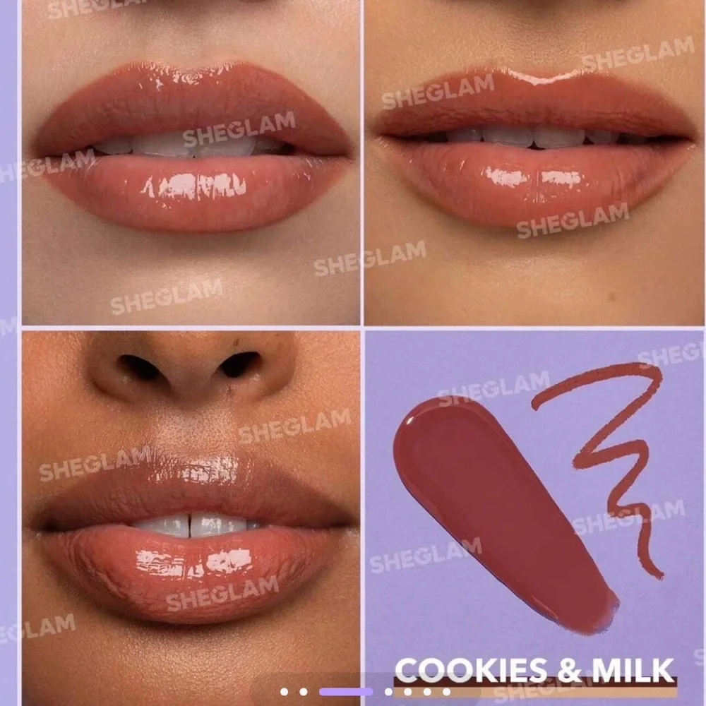 Willy Wonka and the Chocolate Factory Cocoa Kiss Cookies 'n Milk Lip Duo NEW
